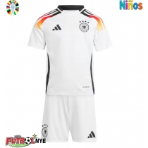 Camiseta Alemania Primera Equipación para niños Eurocopa 2024 manga corta (+ pantalones cortos)